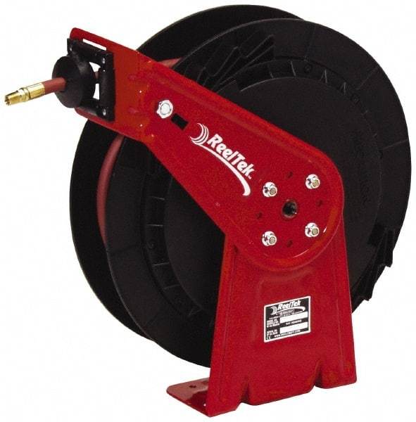 Reelcraft - 50' Spring Retractable Hose Reel - 300 psi, Hose Included - Eagle Tool & Supply