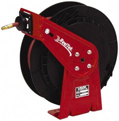 Reelcraft - 50' Spring Retractable Hose Reel - 300 psi, Hose Included - Eagle Tool & Supply