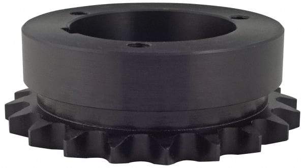 Browning - 36 Teeth, 1/2" Chain Pitch, Chain Size 40, Bushed Roller Chain Sprocket - 5.737" Pitch Diam, 6.02" Outside Diam - Eagle Tool & Supply