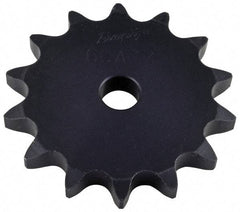Browning - 16 Teeth, 1" Chain Pitch, Chain Size 80, "A" Plate Roller Chain Sprocket - 3/4" Bore Diam, 5-1/8" Pitch Diam, 5.63" Outside Diam - Eagle Tool & Supply