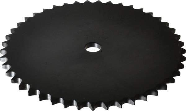 Browning - 45 Teeth, 1/2" Chain Pitch, Chain Size 40, "A" Plate Roller Chain Sprocket - 5/8" Bore Diam, 7.168" Pitch Diam, 7.45" Outside Diam - Eagle Tool & Supply