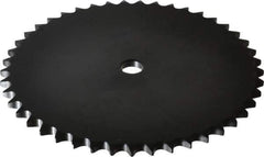 Browning - 45 Teeth, 1/2" Chain Pitch, Chain Size 40, "A" Plate Roller Chain Sprocket - 5/8" Bore Diam, 7.168" Pitch Diam, 7.45" Outside Diam - Eagle Tool & Supply