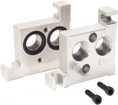 ARO/Ingersoll-Rand - Solenoid Valve End Plate Kit - Use with 3-Way or 4-Way Premair Series Valve Stack - Eagle Tool & Supply