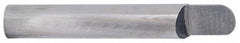 Accupro - 3/16 Inch Diameter, 3 Inch Overall Length, 3/8 Inch Split Length, Solid Carbide, Full Radius Split End Carbide Blank - Double End - Eagle Tool & Supply