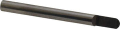 Accupro - 3/16 Inch Diameter, 2 Inch Overall Length, 3/8 Inch Split Length, Solid Carbide, Full Radius Split End Carbide Blank - Single End - Eagle Tool & Supply