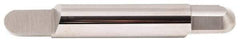 Accupro - 3/16 Inch Diameter, 3 Inch Overall Length, 3/8 Inch Split Length, Solid Carbide, Full Radius Split End Carbide Blank - Single End - Eagle Tool & Supply