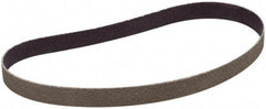 3M - 1/2" Wide x 24" OAL, 45 Trizact Grit, Aluminum Oxide Abrasive Belt - Aluminum Oxide, Extra Fine, Coated, X Weighted Cloth Backing, Series 237AA - Eagle Tool & Supply