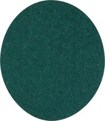 3M - 5" Diam, 40 Grit Aluminum Oxide Adhesive PSA Disc - Coarse Grade, Green, E Weighted Backing, Flexible, Use with Random Orbital Sanders - Eagle Tool & Supply