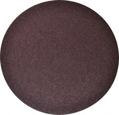 3M - 10" Diam, 36 Grit Aluminum Oxide Adhesive PSA Disc - Very Coarse Grade, X Weighted Cloth Backing, For Bench Top Motors, Random Orbital Sanders - Eagle Tool & Supply