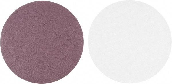 3M - 18" Diam, 50 Grit Aluminum Oxide Adhesive PSA Disc - Coarse Grade, X Weighted Cloth Backing, For Bench Top Motors, Random Orbital Sanders - Eagle Tool & Supply