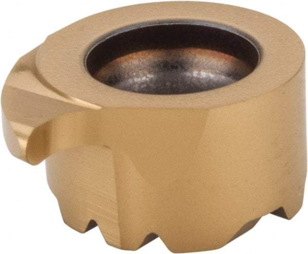 Seco - LCEX110506 R Grade CP500 Carbide Turning Insert - TiAlN/TiN Finish, 90° Irregular, 0.024" Corner Radius - Eagle Tool & Supply