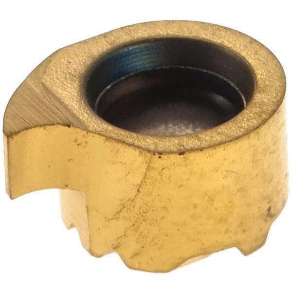 Seco - LCEX080401 Grade CP500 Carbide Turning Insert - TiAlN/TiN Finish, 90° Irregular, 0.004" Corner Radius - Eagle Tool & Supply