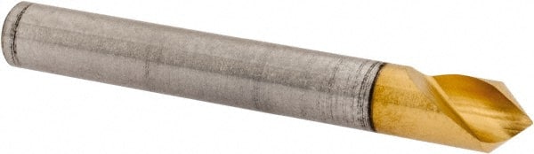 Melin Tool - 3/16" Head Diam, 3/16" Shank Diam, 1 Flute 82° Cobalt Countersink - Eagle Tool & Supply