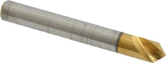 Melin Tool - 3/16" Head Diam, 3/16" Shank Diam, 1 Flute 90° Cobalt Countersink - Eagle Tool & Supply