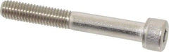 Value Collection - M8x1.25 Metric Coarse Hex Socket Drive, Socket Cap Screw - Grade 18-8 & Austenitic A2 Stainless Steel, Uncoated, Partially Threaded, 60mm Length Under Head - Eagle Tool & Supply