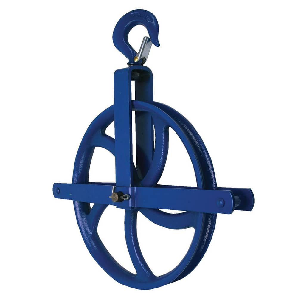 Blocks & Pulleys; Pulley Type: Guidance Pulley; Rope Type: Fibrous; Wire; Number Of Sheaves: Single; Rope Diameter (Inch): 1 in; Sheave Outside Diameter (Inch): 12 in; Work Load Limit: 1000 lb; Rope Diameter: 1 in; Sheave Outside Diameter: 12 in