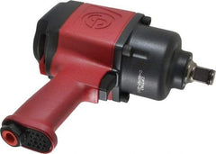 Chicago Pneumatic - 3/4" Drive, 6,300 RPM, 1,200 Ft/Lb Torque Impact Wrench - Pistol Grip Handle, 850 IPM, 7.5 CFM, 90 psi, 3/8" NPTF Inlet - Eagle Tool & Supply