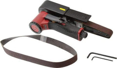 Chicago Pneumatic - 20 x 520 mm, 22,000 RPM Air Belt Sander - 1/4 Inch Inlet, 14.62 CFM Air Consumption - Eagle Tool & Supply