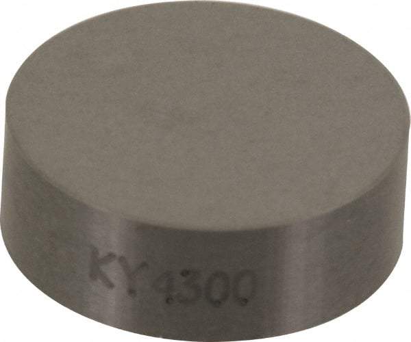 Kennametal - RNG45 E Grade KY4300 Ceramic Turning Insert - Al2O3/SiCw Finish, Round, 1/2" Inscr Circle, 5/16" Thick - Eagle Tool & Supply