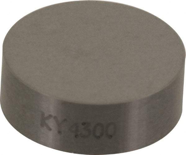 Kennametal - RNG45 T6015 Grade KY4300 Ceramic Turning Insert - Al2O3/SiCw Finish, Round, 1/2" Inscr Circle, 5/16" Thick - Eagle Tool & Supply