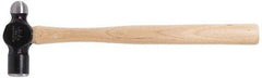 Blackhawk by Proto - 1 Lb Head Forged Steel Ball Pein Hammer - 14" Wood Handle, 14" OAL - Eagle Tool & Supply