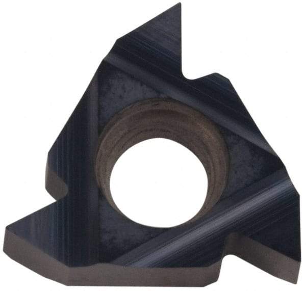 Hertel - 16ER External Right Hand 18 NPT Laydown Threading Insert - Grade HG225TR, TiAlN Coated Carbide - Eagle Tool & Supply