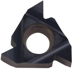 Hertel - 16ER External Right Hand 18 NPT Laydown Threading Insert - Grade HG225TR, TiAlN Coated Carbide - Eagle Tool & Supply