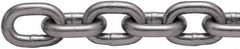 Peerless Chain - 5/8" Welded Proof Coil Chain - 6,900 Lb Capacity, Grade 30, Cut to Length, Low Carbon Steel, Standard Finish - Eagle Tool & Supply