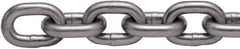 Peerless Chain - 75 Ft. Long, 5400 Lbs. Load Capacity, Carbon Steel High Test Chain - 4 Grade, 1.34 Inch Inside Long x 0.569 Inch Inside Wide - Eagle Tool & Supply