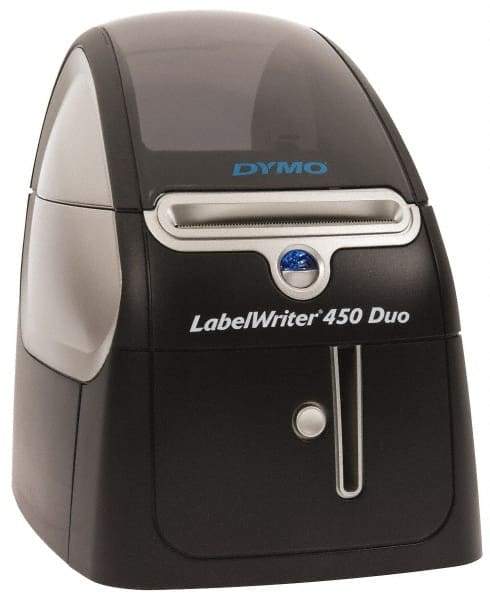 Dymo - LabelWriter 450 Duo - 300 DPI Resolution, 5-1/2" Wide x 11-3/8" Long - Eagle Tool & Supply