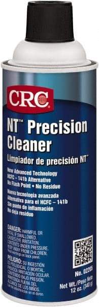 CRC - 12 Ounce Aerosol Electrical Grade Cleaner/Degreaser - 30,800 Volt Dielectric Strength, Nonflammable - Eagle Tool & Supply