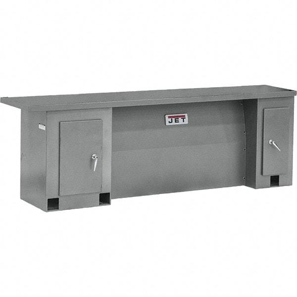 Jet - 48" Long x 40" High x 30" Deep, Lathe Cabinet Stand - Compatible with 13 x 40 Geared Head Bench Lathes - Eagle Tool & Supply