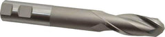 Hertel - 1" Diam, 2-1/2" LOC, 2 Flute Cobalt Ball End Mill - Uncoated, Single End, 7-1/4" OAL, 1" Shank Diam, Spiral Flute - Eagle Tool & Supply