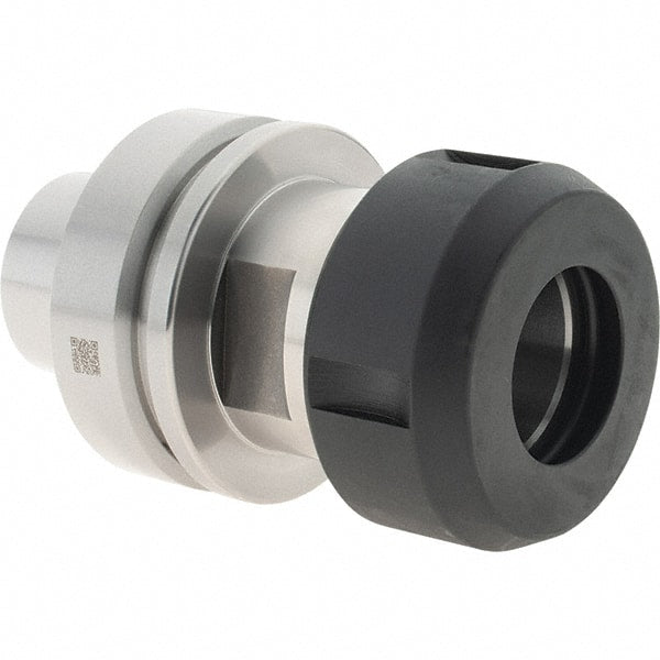 Techniks - 1/8" x 1" HSK63F Taper Shank SYOZ SYOZ25 Collet Chuck - Eagle Tool & Supply