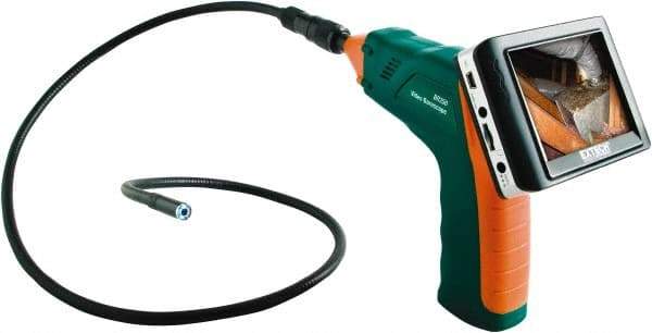 Extech - Video Borescope - 9 mm Probe Diameter, LCD Display, 712 x 486 Resolution - Eagle Tool & Supply