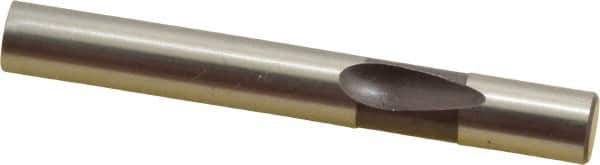 Dayton Lamina - 1/4" Shank Diam, Ball Lock, M2 Grade High Speed Steel, Solid Mold Die Blank & Punch - 2" OAL, Blank Punch, Regular (LPB) Series - Eagle Tool & Supply