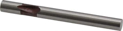 Dayton Lamina - 1/4" Shank Diam, Ball Lock, A2 Grade Tool Steel, Solid Mold Die Blank & Punch - 2-1/2" OAL, Blank Punch, Regular (LPB) Series - Eagle Tool & Supply