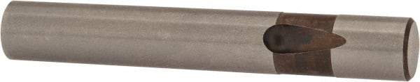 Dayton Lamina - 3/8" Shank Diam, Ball Lock, A2 Grade Tool Steel, Solid Mold Die Blank & Punch - 2-1/2" OAL, Blank Punch, Regular (LPB) Series - Eagle Tool & Supply