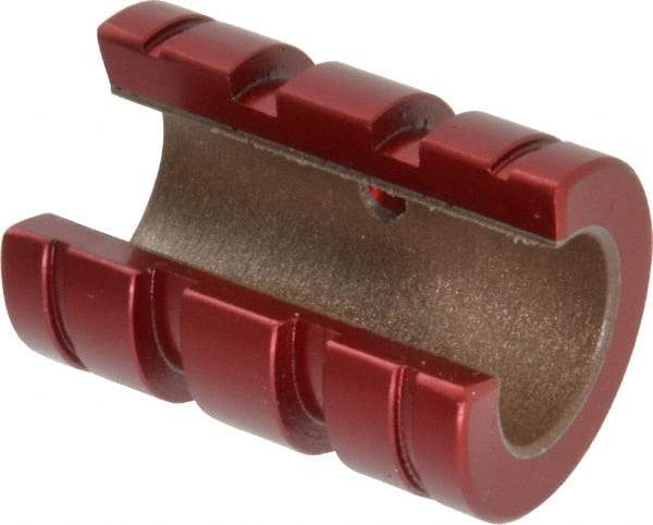 Pacific Bearing - 1/2" Inside Diam, 975 Lbs. Static Capacity, Open Linear Bearing - Eagle Tool & Supply