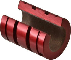 Pacific Bearing - 5/8" Inside Diam, 1,470 Lbs. Static Capacity, Open Linear Bearing - Eagle Tool & Supply