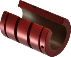 Pacific Bearing - 1" Inside Diam, 3,525 Lbs. Static Capacity, Open Linear Bearing - Eagle Tool & Supply