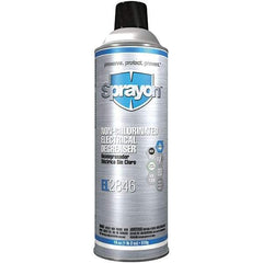 Sprayon - 18 Ounce Aerosol Electrical Grade Cleaner/Degreaser - 15,000 Volt Dielectric Strength, Nonflammable, Food Grade, Plastic Safe - Eagle Tool & Supply