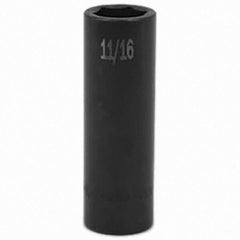 SK - Impact Socket - 1/2"DR 11/16" DEEP IMPACT SOCKET - Eagle Tool & Supply