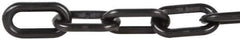 PRO-SAFE - 100' Long x 2" Wide Plastic Chain - Black - Eagle Tool & Supply