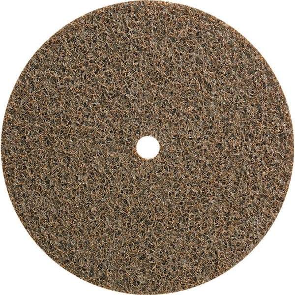 WALTER Surface Technologies - 5" Diam, Aluminum Oxide Hook & Loop Disc - Coarse Grade, Coated, Series 07-R, Quick-Step Blendex - Eagle Tool & Supply