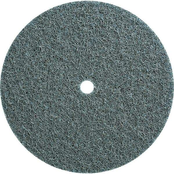 WALTER Surface Technologies - 5" Diam, Aluminum Oxide Hook & Loop Disc - Fine Grade, Coated, Series 07-R, Quick-Step Blendex - Eagle Tool & Supply