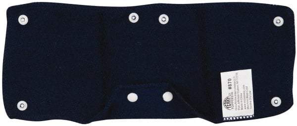OccuNomix - Terry Cloth Hard Hat Sweat & Comfort Band - Snap-On Attachment, Navy Blue, Compatible with All Hard Hats - Eagle Tool & Supply