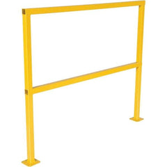 Vestil - 48" Long x 42" High, Steel Square Handrails - Eagle Tool & Supply