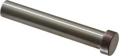 Dayton Lamina - 1/2" Head Diam, 3/8" Shank Diam, Basic Head, A2 Grade Tool Steel, Solid Mold Die Blank & Punch - 3/16" Head Height, 2-1/2" OAL, Blank Punch, Regular (KPB) Series - Eagle Tool & Supply