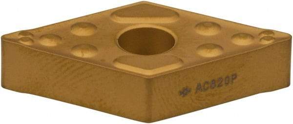 Sumitomo - DNMG332 ENG Grade AC820P Carbide Turning Insert - 55° Diamond, 3/8" Inscr Circle, 3/16" Thick, 1/32" Corner Radius - Eagle Tool & Supply